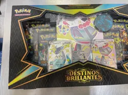 Shiny Dragapult VMAX Premium Collection Spanish Pokemon TCG Destinos Brillantes - Image 2