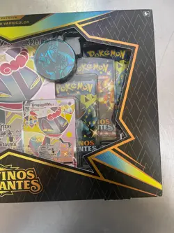 Shiny Dragapult VMAX Premium Collection Spanish Pokemon TCG Destinos Brillantes - Image 3