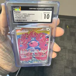 Pokemon CGC Modern Japanese slabs Grade 10 & Grade 8 - lot Of 5 - Image 2