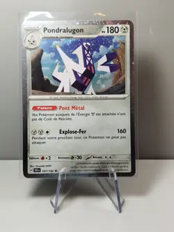 Carte POKEMON FR - EV07 Couronne Stellaire 107/142 Pondralugon Holo cosmo Neuf - Image 1