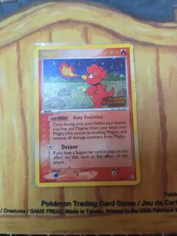 Magby 24/109 EX Team Rocket Returns Stamped Holo Rare - Image 1