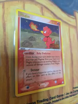 Magby 24/109 EX Team Rocket Returns Stamped Holo Rare - Image 3
