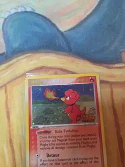 Magby 24/109 EX Team Rocket Returns Stamped Holo Rare - Image 5