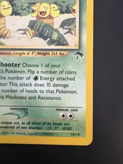 Pokemon Vintage Southern Islands Exeggutor 13/18 Rare WotC Promo - Image 5