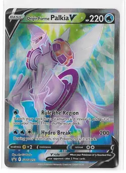 Pokemon TCG Origin Forme Palkia V SWSH253 Black Star Promo NM - Image 1