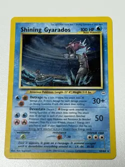 Pokemon Neo Revelation Shining Gyarados 65/64 Holo VLP! See All Photos! - Image 1