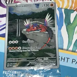 Pokemon TCG S&V Base - Koraidon Black Star Promo 014 Sealed - Image 2