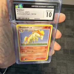 Pokemon CGC Vintage slabs Grade 10 & Grade 8 - lot Of 5 - Image 3