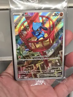SEALED Riolu - 010 (Pokemon Center Exclusive) 010 Me: Mega Evolution Promo Holo - Image 1