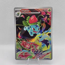 Ivysaur Illustration Rare 134/132 Near Mint Mega Evolution Pokemon TCG English - Image 1