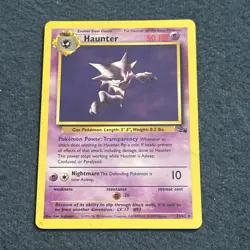 Pokemon TCG Haunter 21/62 Fossil Vintage LP - Image 4