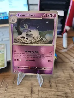 Houndstone - 066/132 - Reverse Holo - Pokemon Mega Evolution NM - Image 1