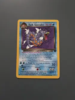 Pokemon TCG 2000 Team Rocket Set: Dark Gyarados 25/82 Non-Holo Rare Card - LP - Image 1