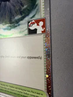 Pokemon TCG * SV Surging Sparks * 177/191 Gravity Mountain Stamp Cosmo HOLO - Image 4