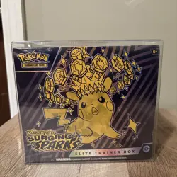 Pokemon Surging Sparks ETB Elite Trainer Box (FACTORY SEALED) - Image 1