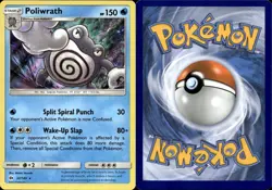 Pokemon 2017 Sun and Moon Base Set Holo Rare #32/149 POLIWRATH - Image 1