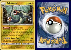 Pokemon Unified Minds Eelektross Reverse Holo 66/236 Near Mint FREE SHIPPING - Image 1