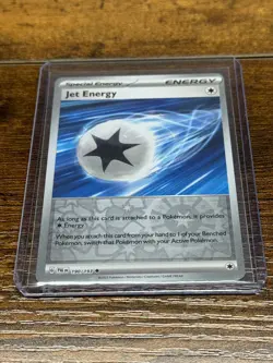 Jet Energy 190/193 Reverse Holo - Pokemon Scarlet & Violet Paldea Evolved NM/M - Image 1