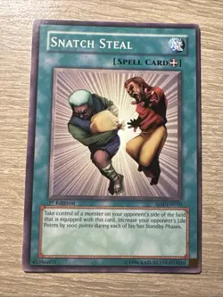 Snatch Steal SD1-EN010 LP Structure Deck: Dragon's Roar-1st Edition 1st Edition - Image 1