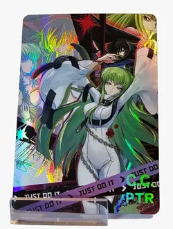 Goddess Story Waifu Card TCG | C. C. - Code Geass | PTR | NS-2M11PTR-05 - Image 2