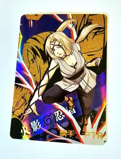 Goddess Story Waifu Card TCG | Naruto Shippuden - Tsunade | PTR | NS-5M03-042 - Image 1