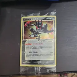 SEALED Greninja Gold Star SWSH144 Sword & Shield Promo Card Holo NM Condition 2 - Image 1
