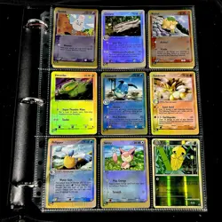 Pokemon Collection Mixed 🔥 Vintage Lot of Cards Holos w/ Binder Pages - Image 1