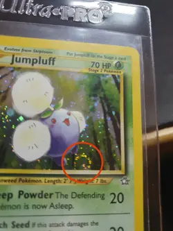 Jumpluff 7/111 Holo Swirl - Neo Genesis Set - Pokemon Card - Excellent Condition - Image 3