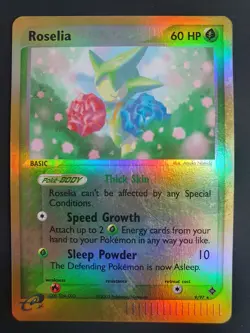 Roselia 9/97 Reverse Holo - EX Dragon Set - Pokemon Card - Near Mint Condition - Image 1
