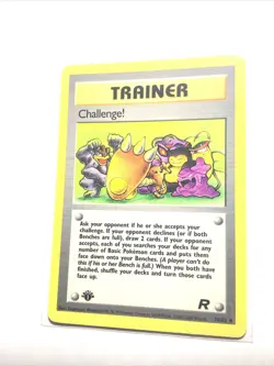 CHALLENGE! - 74/82 - 1st Edition Team Rocket - Pokemon Card - NM - Image 1