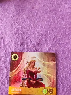 Disney Lorcana Fabled Aurora Holding Court Enchanted Card 206/204 - Image 2