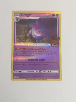 Gengar 66/196 2022 Trick Or Trade Halloween Stamp Promo Pokemon Card Holo - NM - Image 1