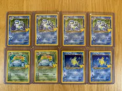 pokemon celebrations Blastoise Venusaur Shining Magikarp Classic Card Lot Of 8 - Image 1