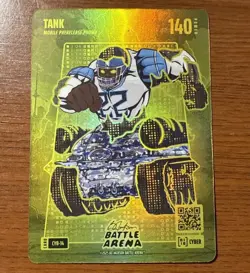 TANK Derrick Henry CYBER Bo Jackson Battle Arena NSCC 2025 promo card CYB-14 - Image 1