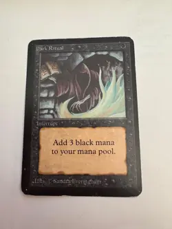 Magic the Gathering Single Card: Dark Ritual (beta) - Image 1