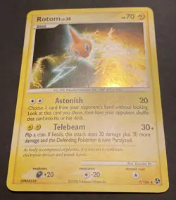 Rotom - 7/106 - Holo Rare Great Encounters Pokemon Card - Image 1
