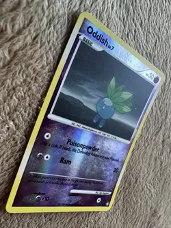 2008 Pokemon TCG Legends Awakened Oddish Reverse Holo Card 112/146 MP - Image 4