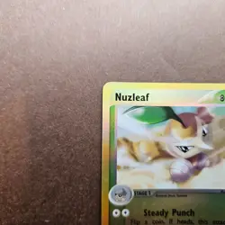 Nuzleaf 48/100 Pokemon EX Sandstorm Reverse Holo Card - LP - Image 2