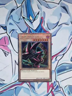 Dark Magician Platinum Secret Rare 1st Edition RA04-EN106 Arcanna Yugioh Card - Image 1