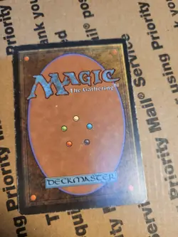 Arcane Denial (Axe) LP Alliances 1996 Magic the Gathering Card MTG - Image 2