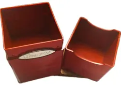 Ultra Pro Card Deck Box Crimson Red With Dice Holder, Good Shape Lightly Used! - Image 3