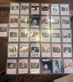 Star Wars CCG Decipher RARE category Black Border Card Lot (31 light, 32 dark) - Image 1