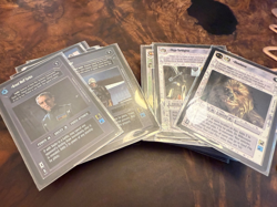 Star Wars CCG Decipher RARE category Black Border Card Lot (31 light, 32 dark) - Image 3