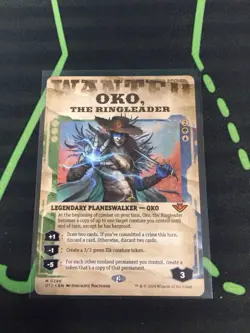 MTG Magic The Gathering Oko, The Ringleader Showcase Planeswalker Commander - Image 1