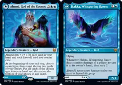 1x Alrund, God of the Cosmos // Hakka, Whispering Raven - Foil NM-Mint, English - Image 1