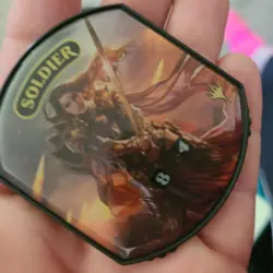 MTG Soldier Token NEW Ultra Pro Wizards Free Shipping Token Counter Planeswalker - Image 2