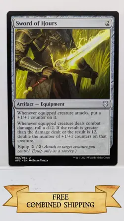 Sword of Hours Commander: Adventures in the Forgotten Realms Regular - Image 1