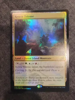 Ketria Triome | NM | FOIL | Ikoria: Lair of Behemoths | IKO #250 | MTG - Image 1