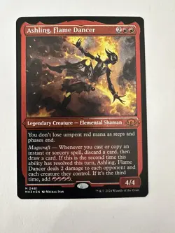 MTG - Ashling, Flame Dancer - Foil Etched MH3 NM - Image 1