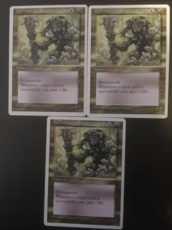 Magic The Gathering MTG - Chronicles - Sol’kanar the Swamp King x3 - Image 1